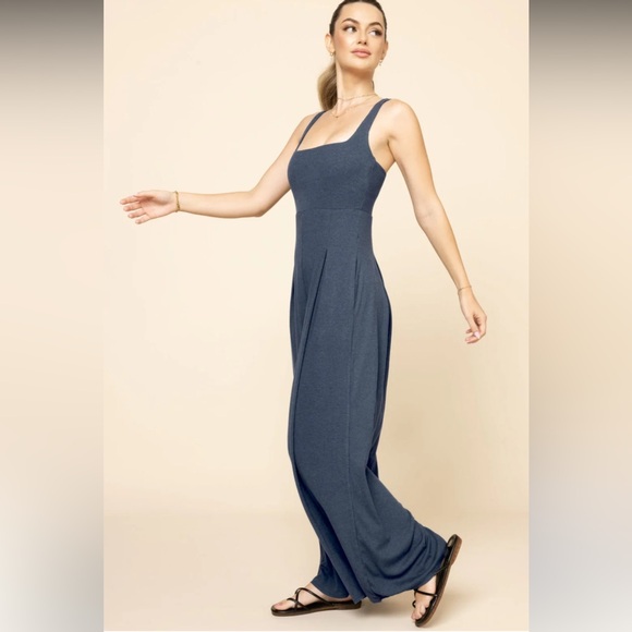 Go with the Flow Jumpsuit - Stormy Weather - Picture 5 of 10